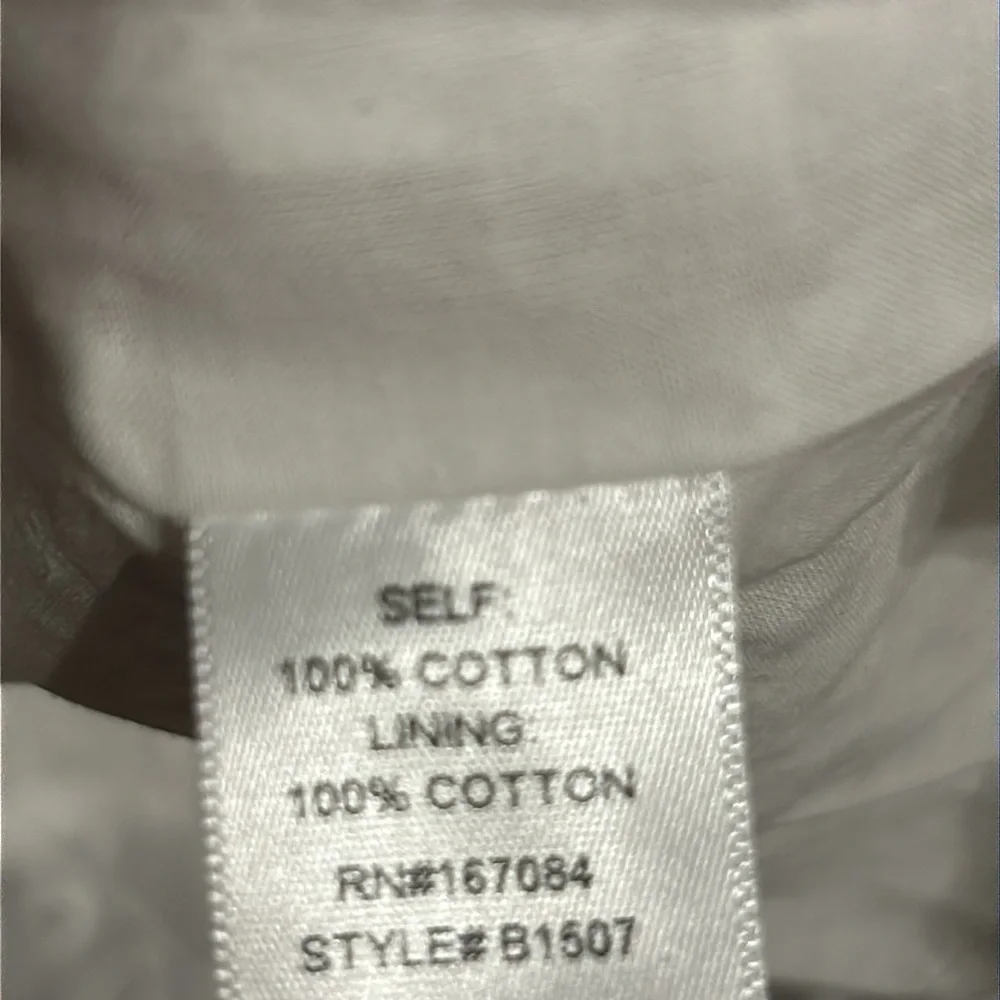 White Eyelet Fontalina Blouse - Picture 7 of 11